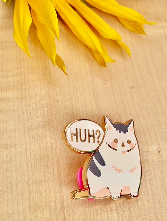 Meme Cat Enamel Pins