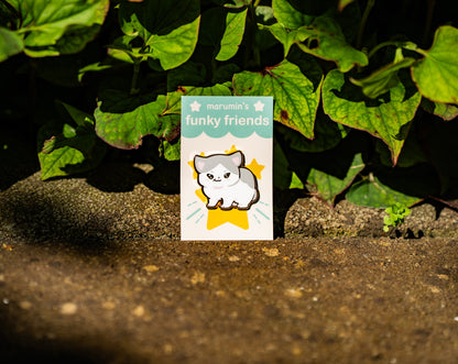 Meme Cat Enamel Pins