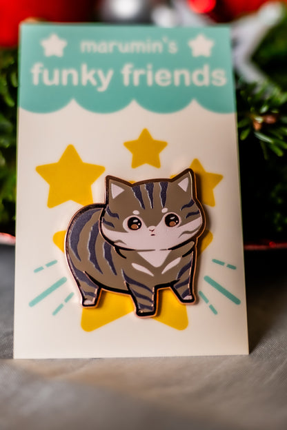 Meme Cat Enamel Pins