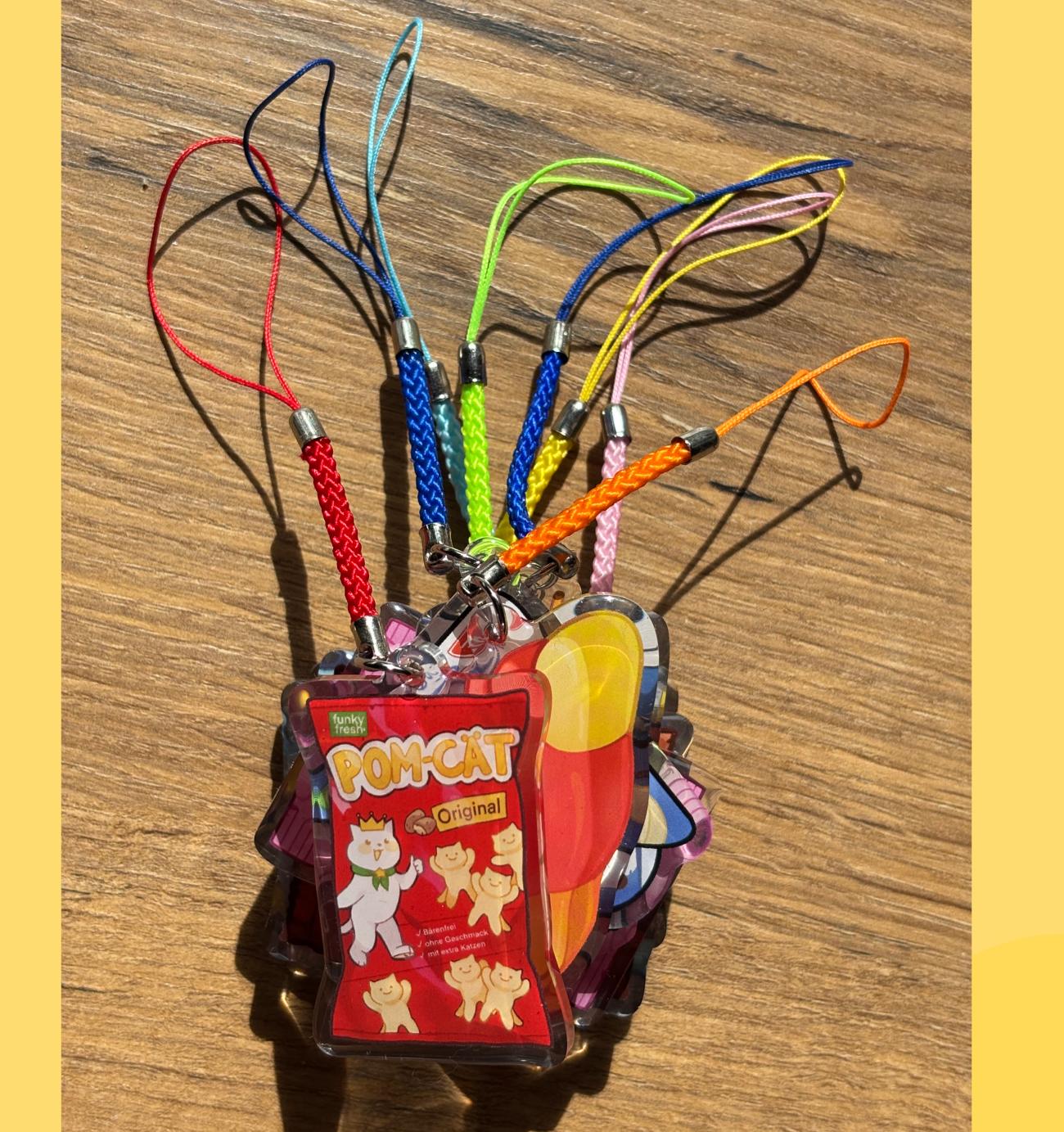 Snack Acrylic Charms