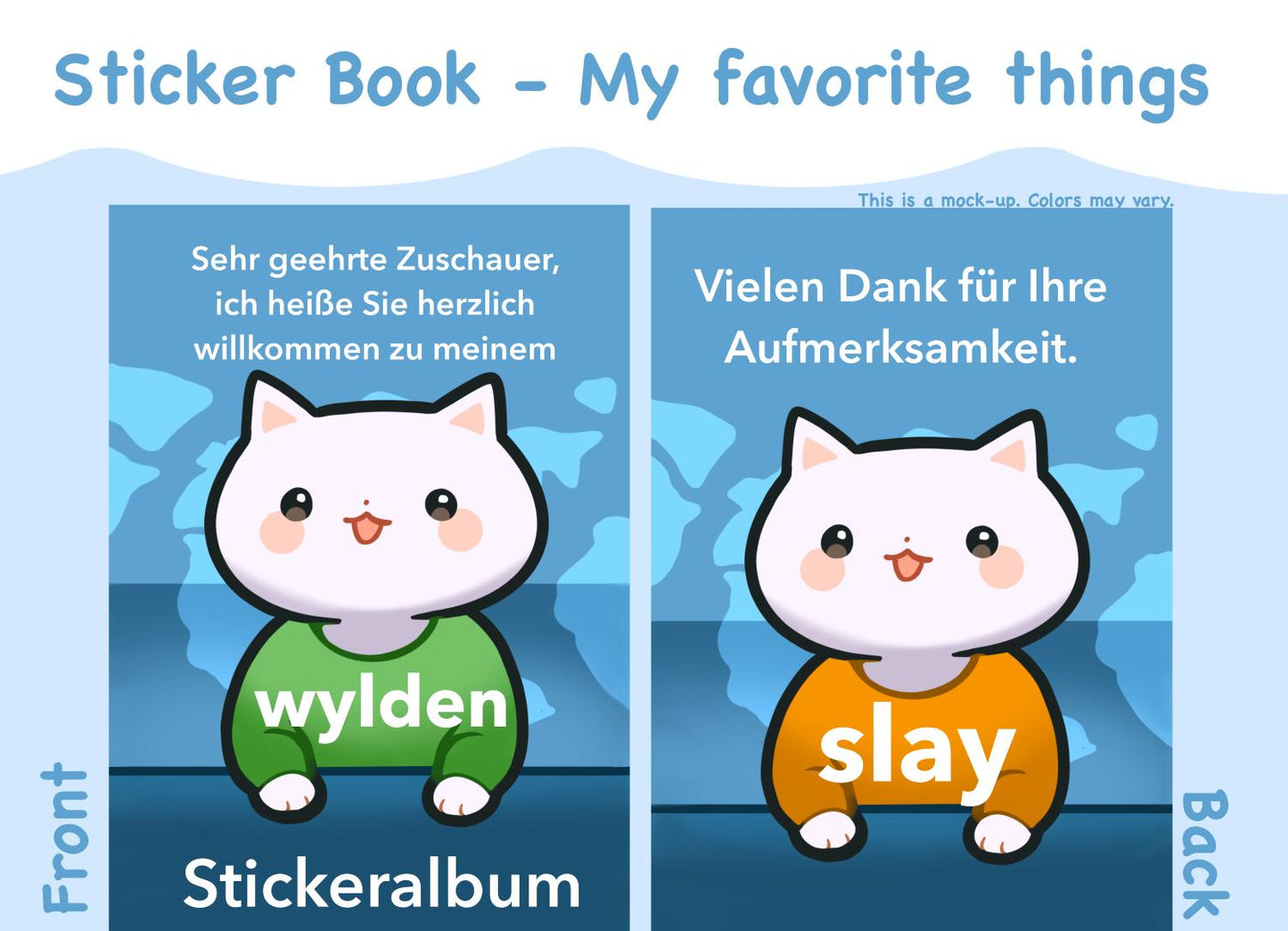 A6 Sticker Books