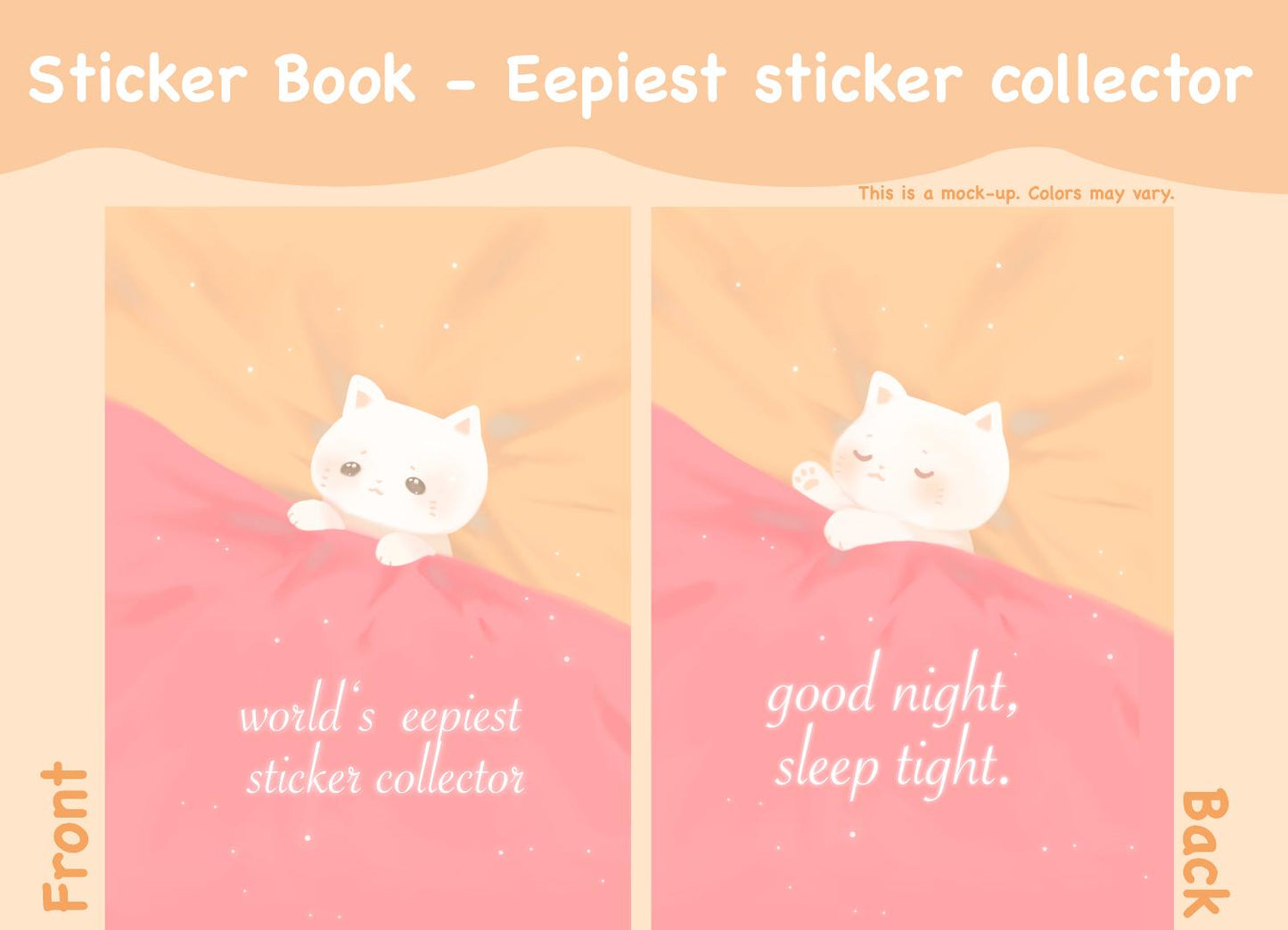 A6 Sticker Books