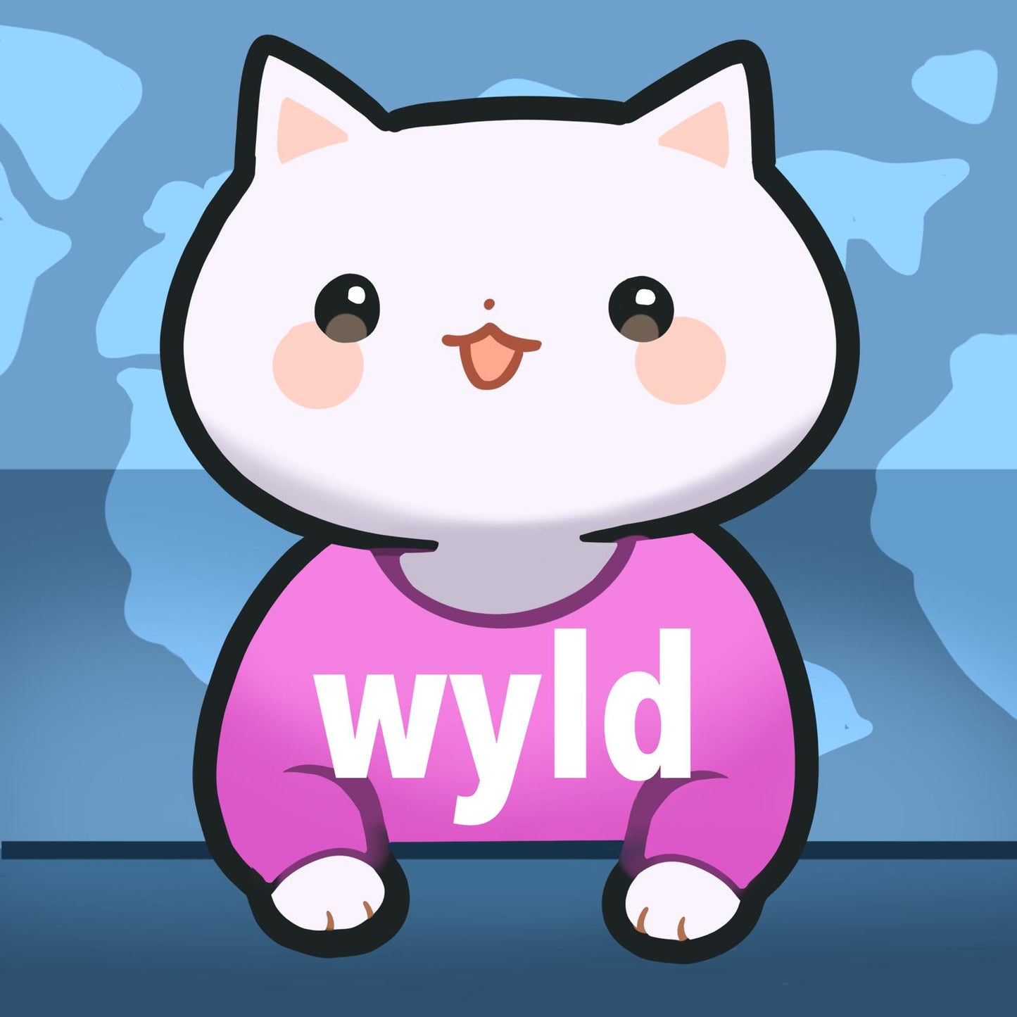 Transparent Sticker, Meme Cats
