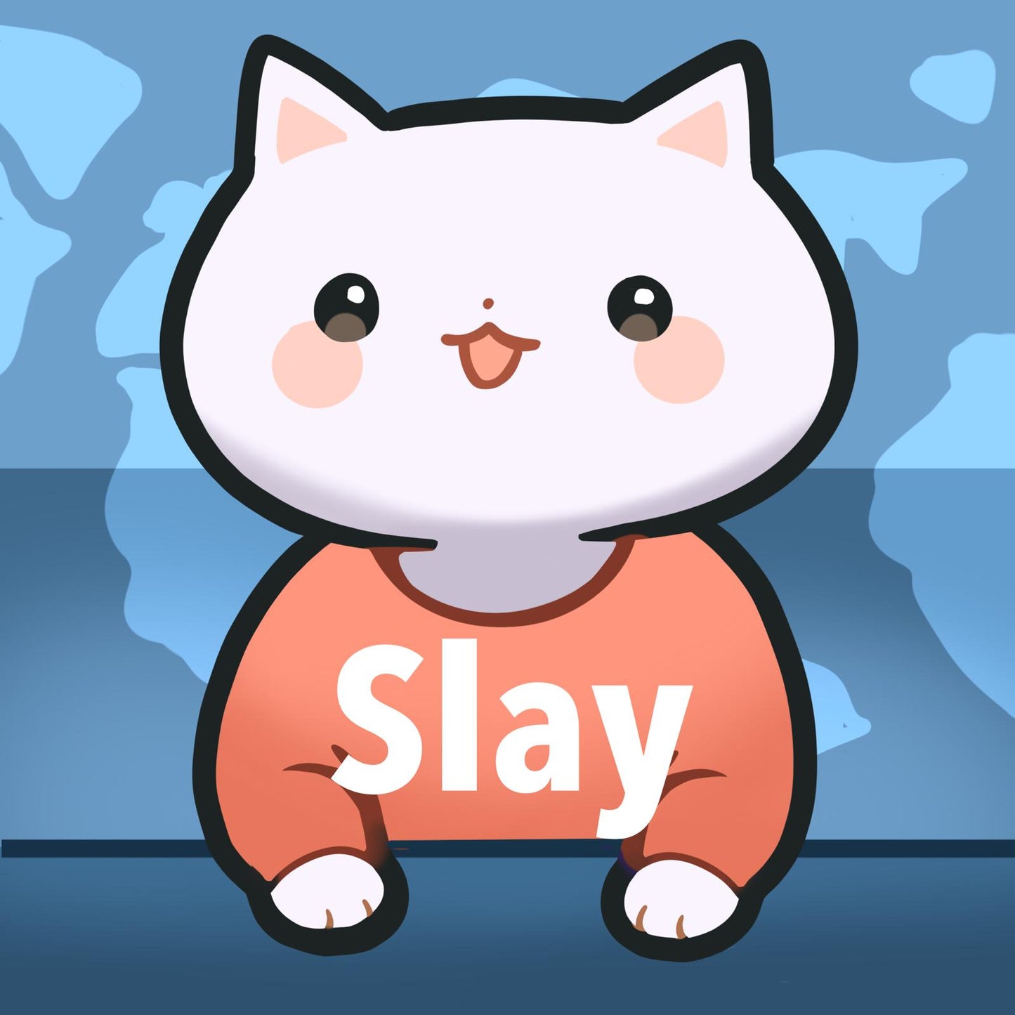 Transparent Sticker, Meme Cats