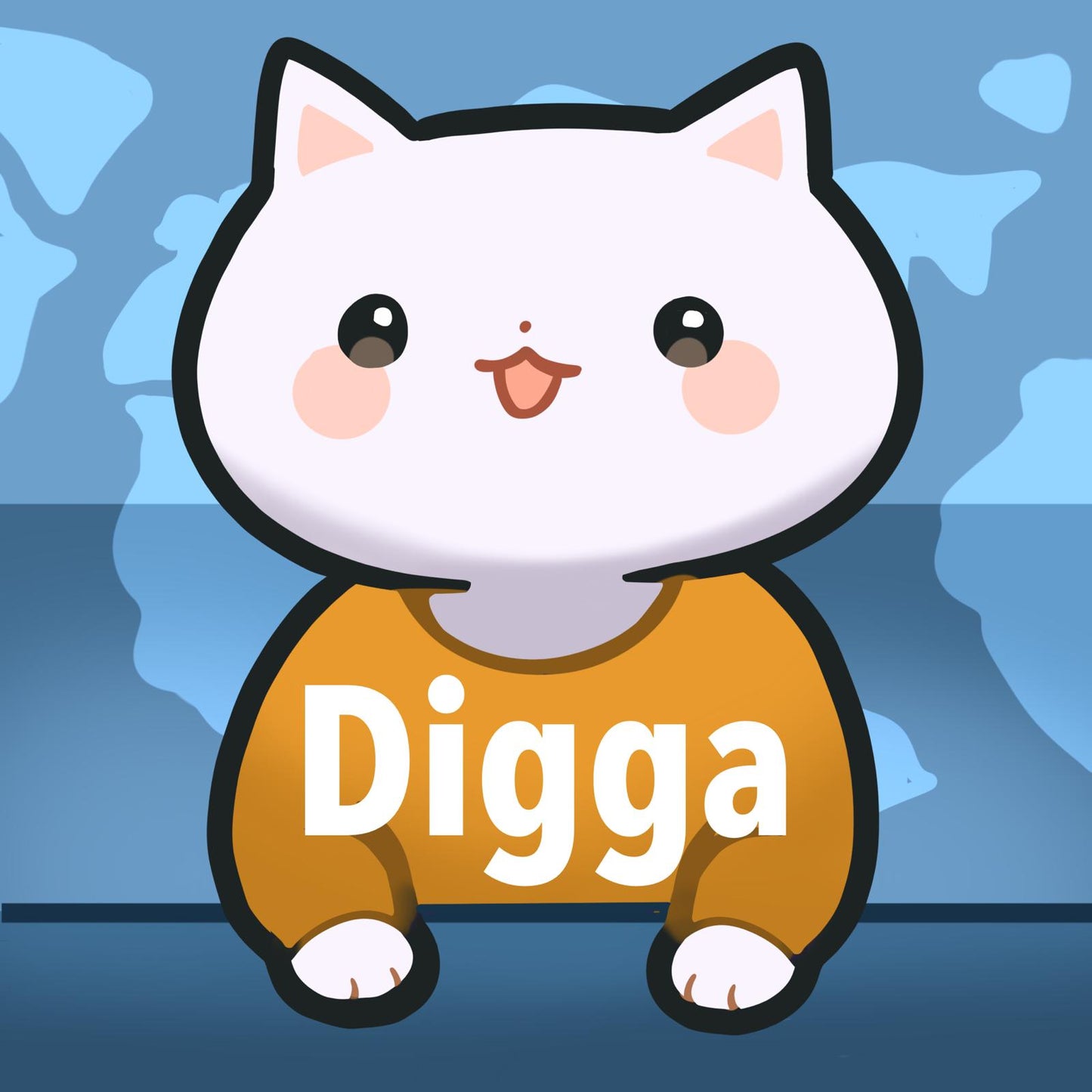 Transparent Sticker, Meme Cats