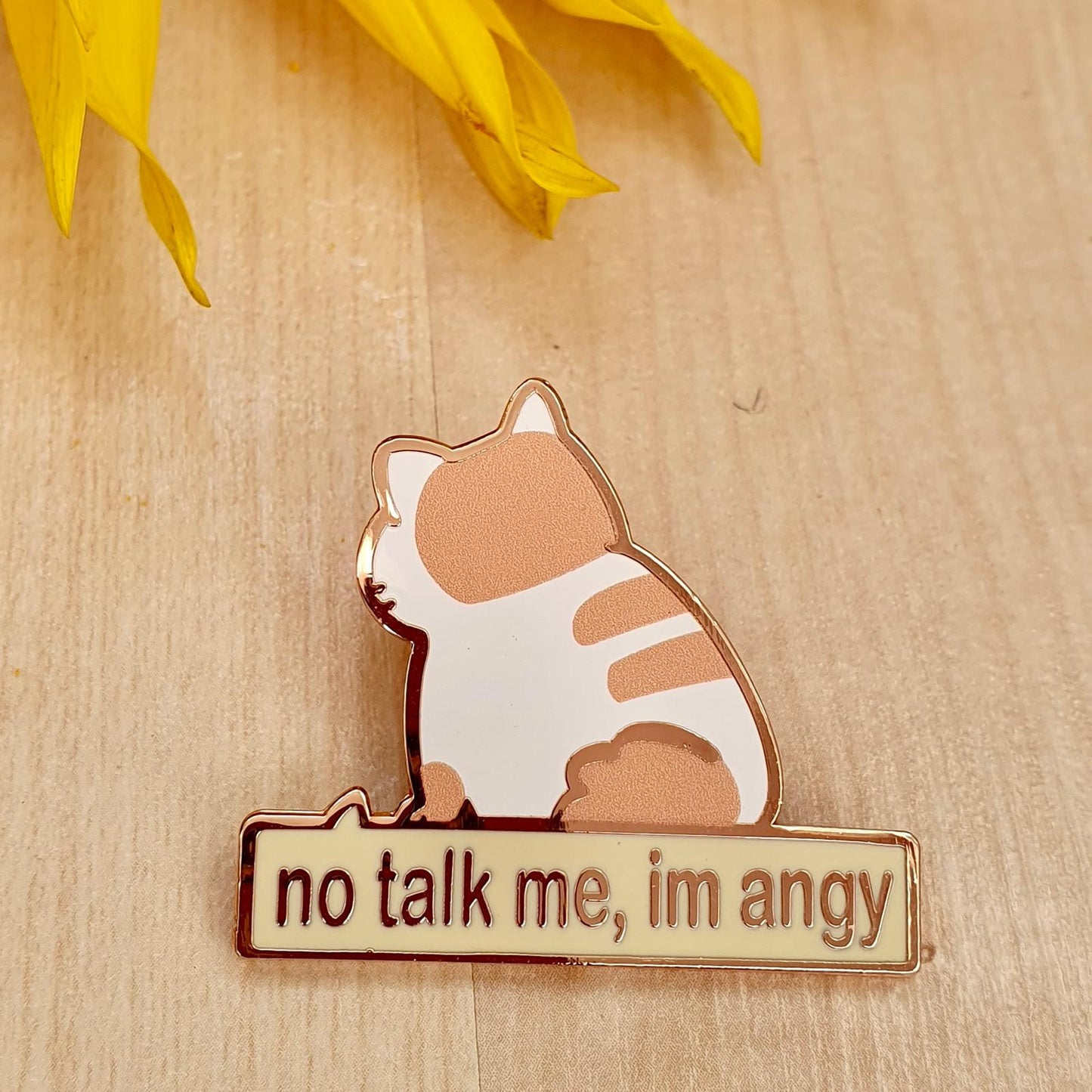Meme Cat Enamel Pins