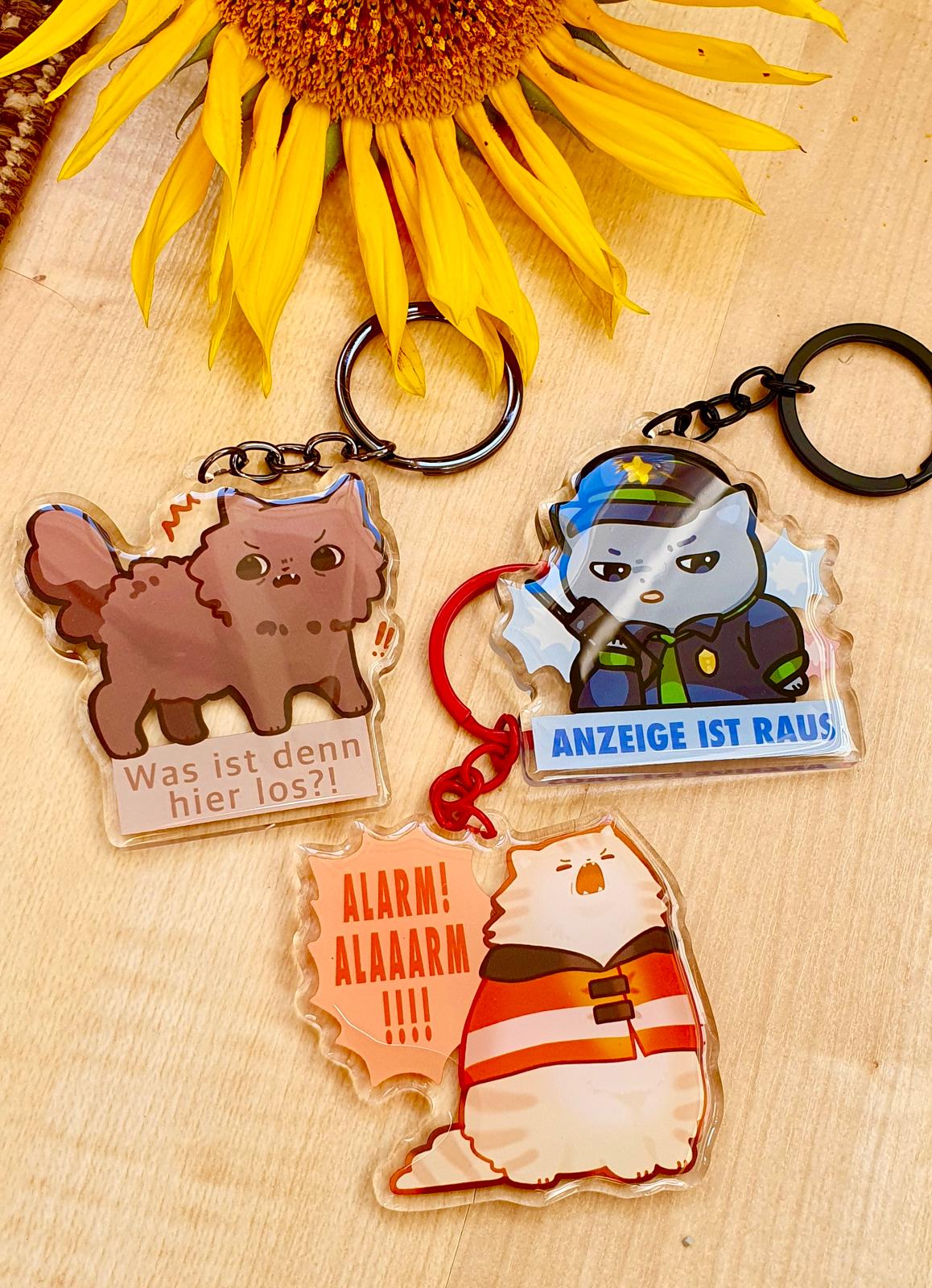 Cat Meme Acrylic Charms