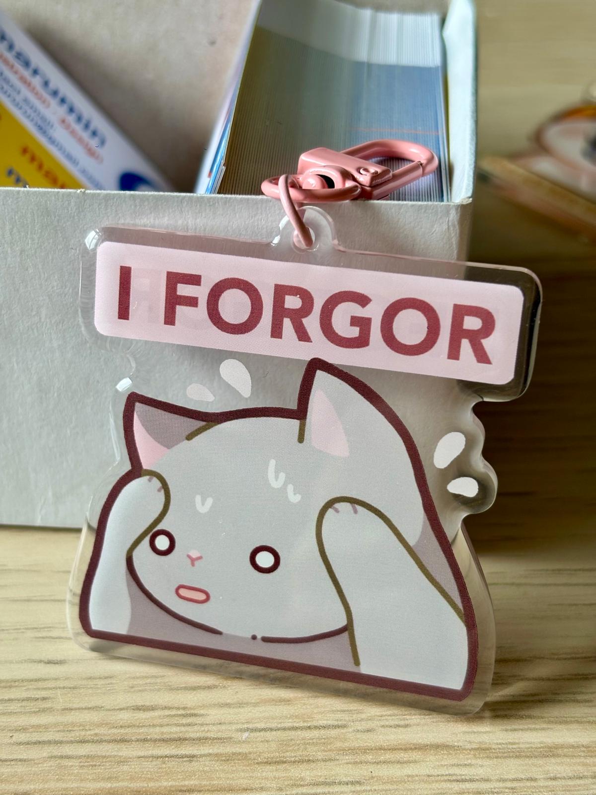 Cat Meme Acrylic Charms