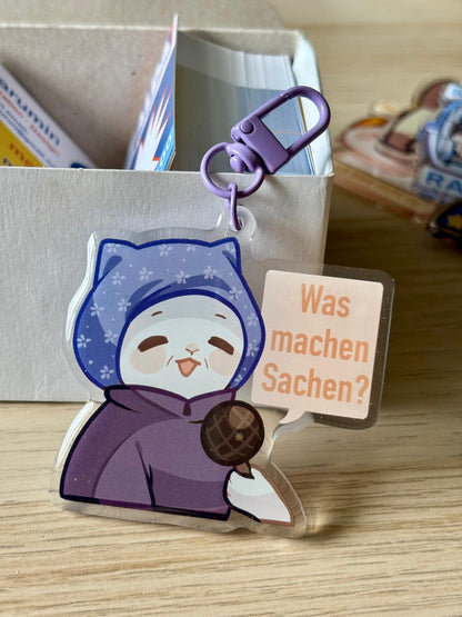 Cat Meme Acrylic Charms