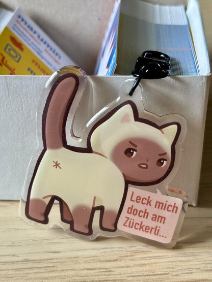 Cat Meme Acrylic Charms