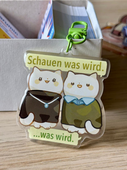 Cat Meme Acrylic Charms