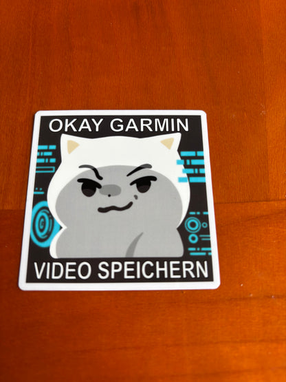 Transparent Sticker, Meme Cats