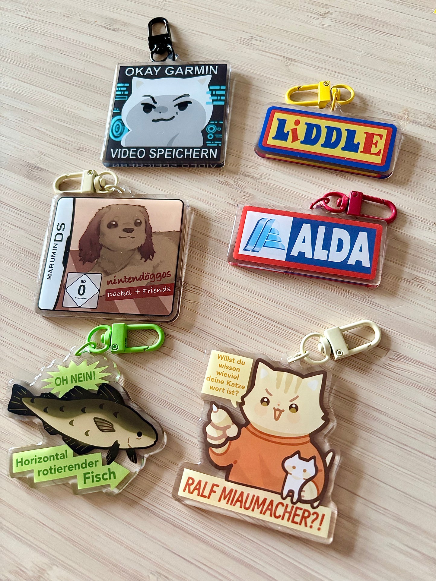 Meme Acrylic Charms