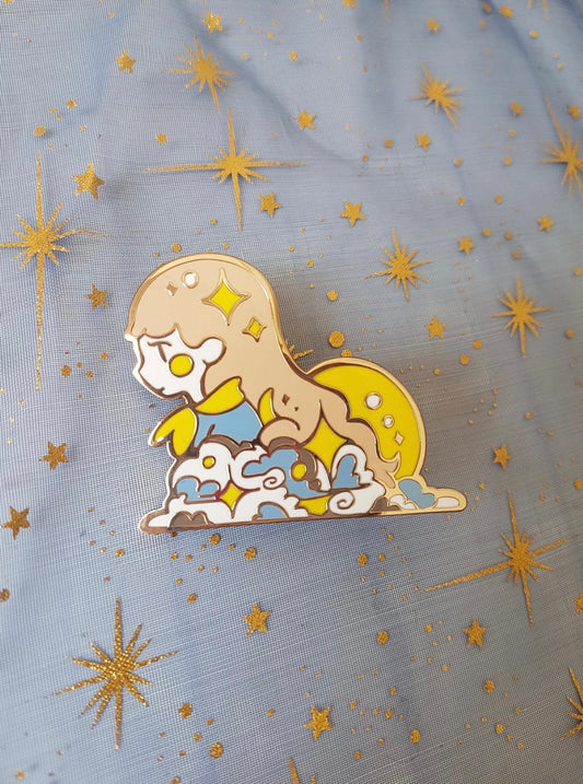 Head in the Clouds Enamel Pin