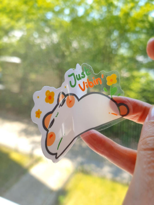 Transparent Sticker, Meme Cats