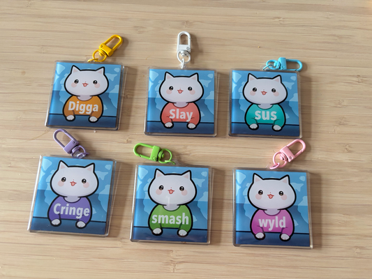 Jugendmiau Acrylic Charms (random)