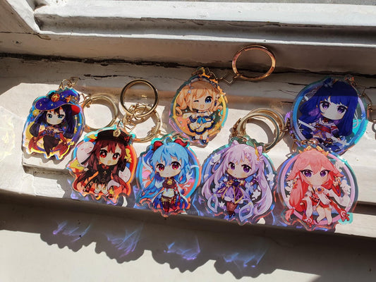 Genshin Impact Acrylic Charms